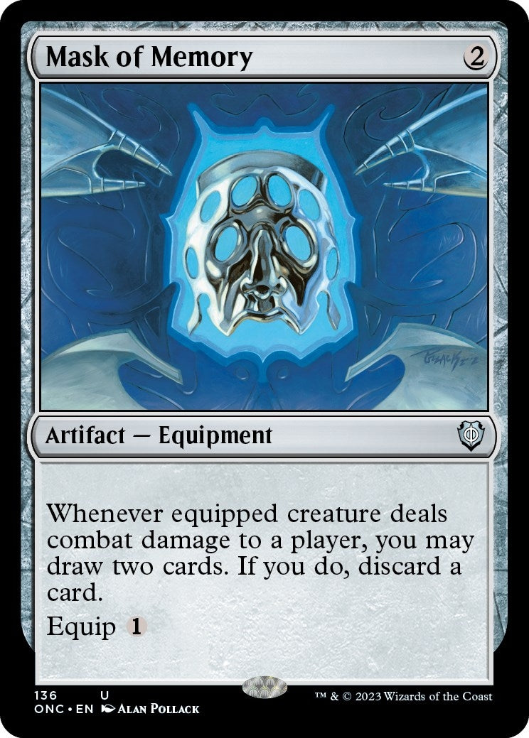 Image for Mask of Memory (136) - Magic: The Gathering