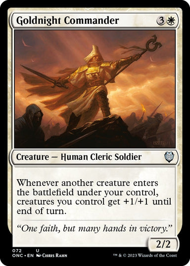 Image for Goldnight Commander (72) - Magic: The Gathering