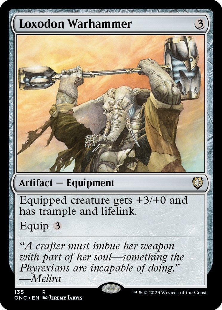 Image for Loxodon Warhammer (135) - Magic: The Gathering