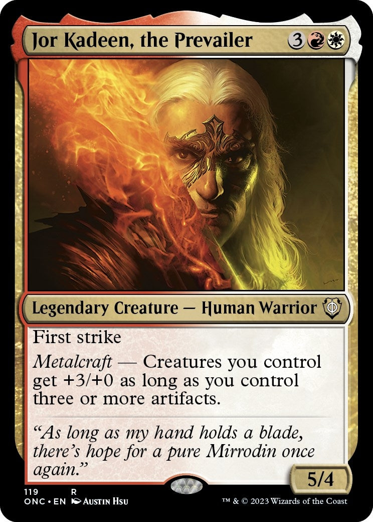 Image for Jor Kadeen, the Prevailer (119) - Magic: The Gathering