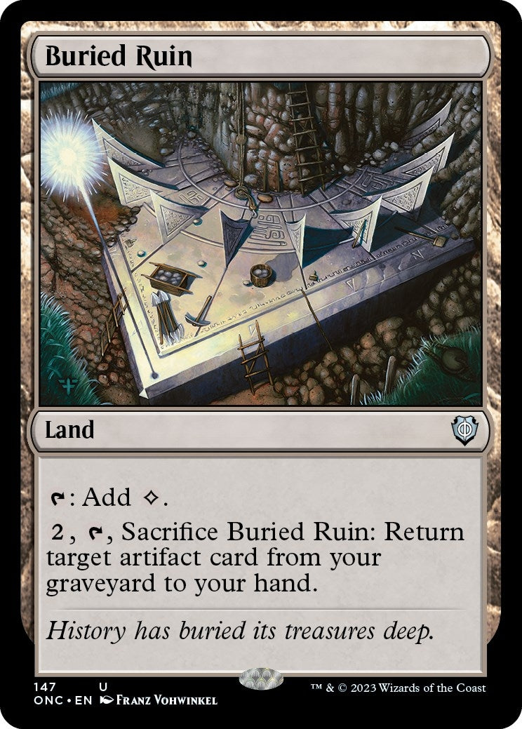 Image for Buried Ruin (147) - Magic: The Gathering