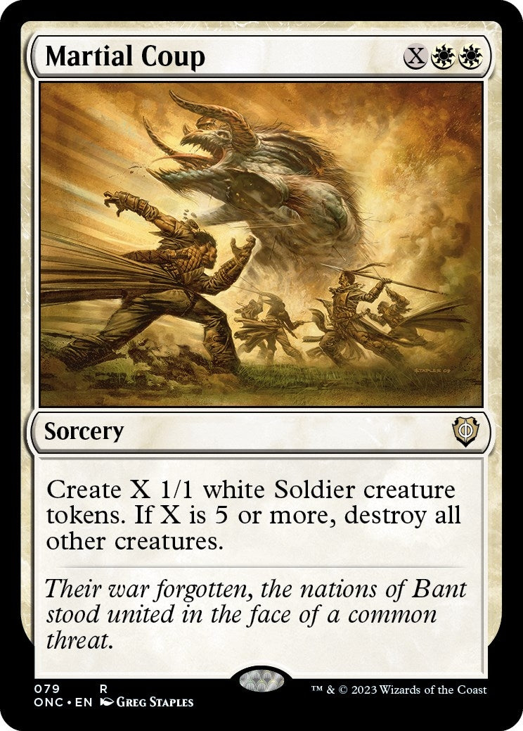 Image for Martial Coup (79) - Magic: The Gathering