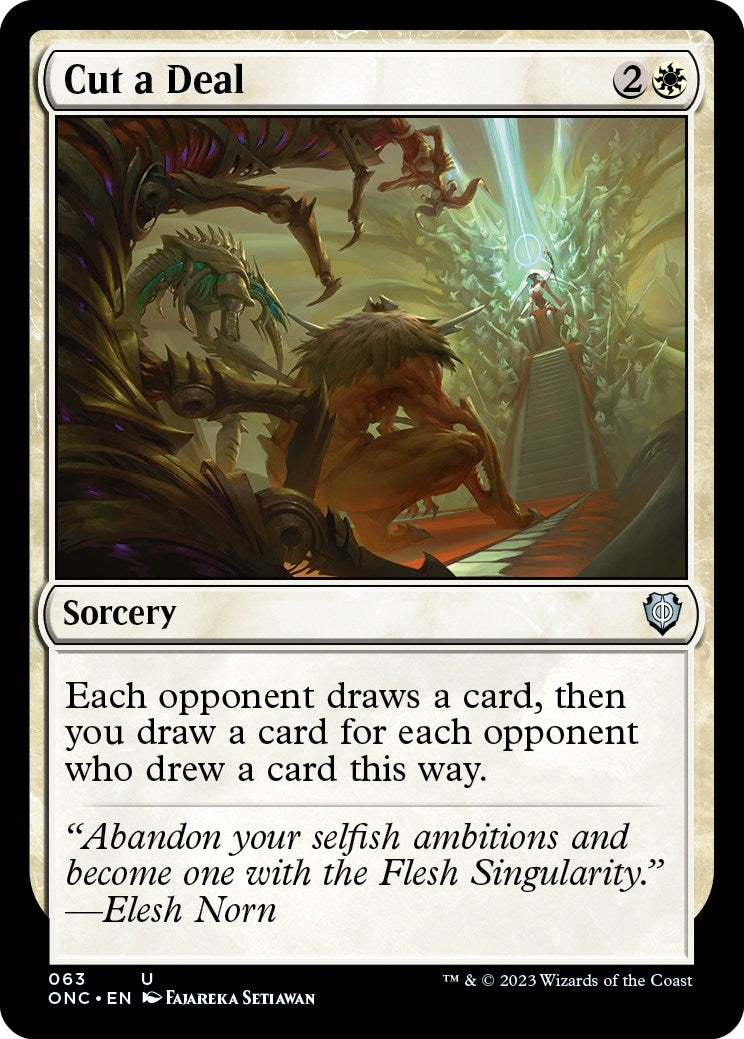 Image for Cut a Deal (63) - Magic: The Gathering