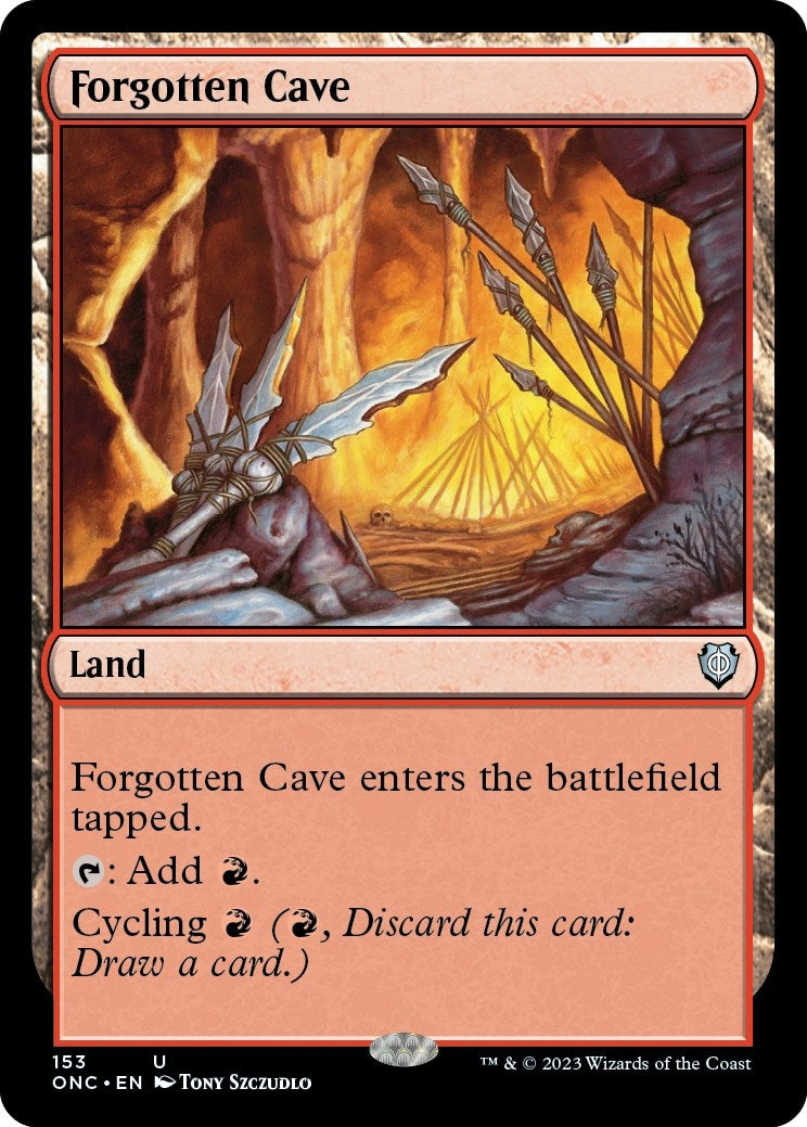 Image for Forgotten Cave (153) - Magic: The Gathering