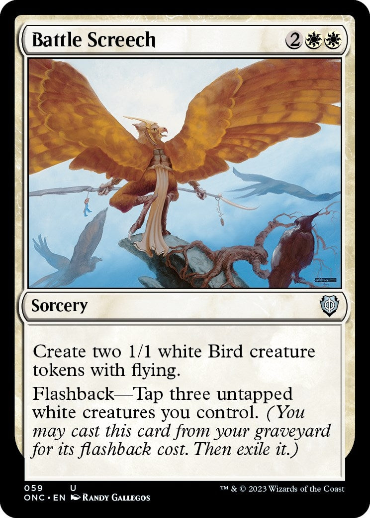 Image for Battle Screech (59) - Magic: The Gathering