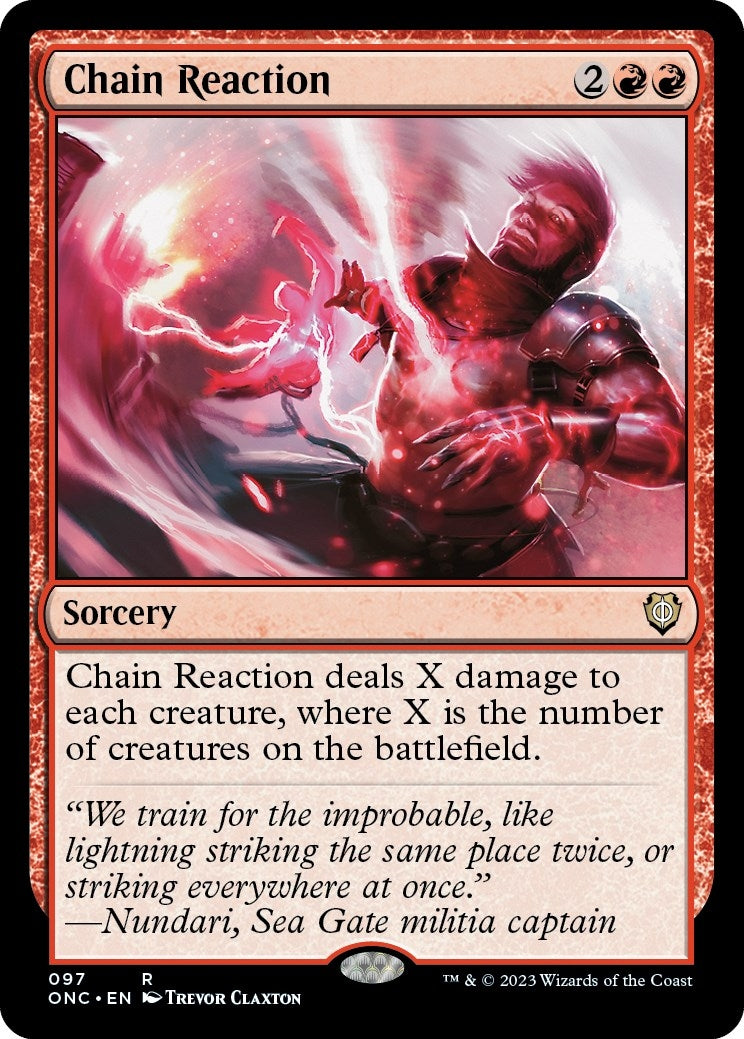 Image for Chain Reaction (97) - Magic: The Gathering