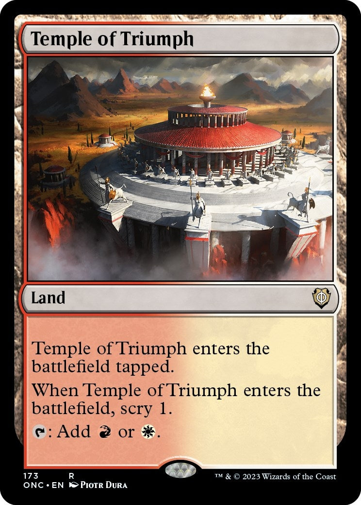 Image for Temple of Triumph (173) - Magic: The Gathering