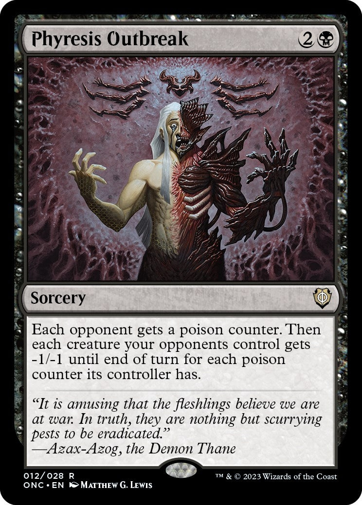 Image for Phyresis Outbreak (12) - Magic: The Gathering