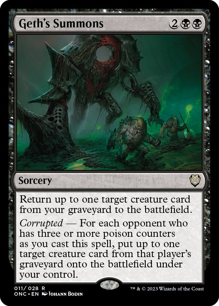 Image for Geth's Summons (11) - Magic: The Gathering