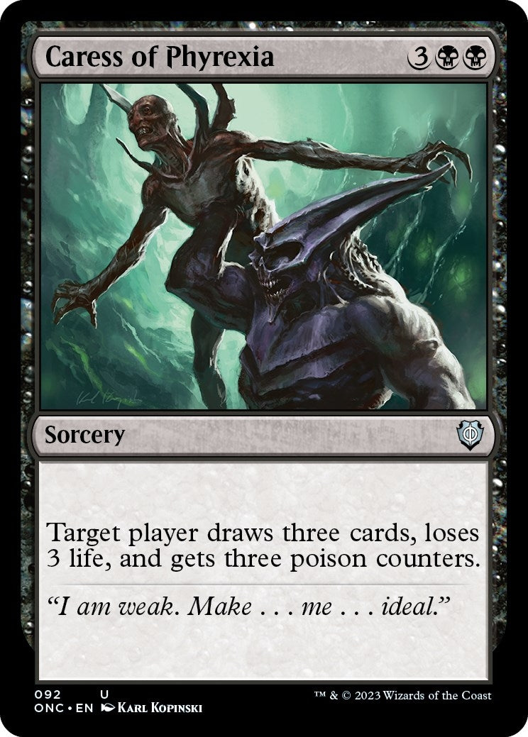 Image for Caress of Phyrexia (92) - Magic: The Gathering