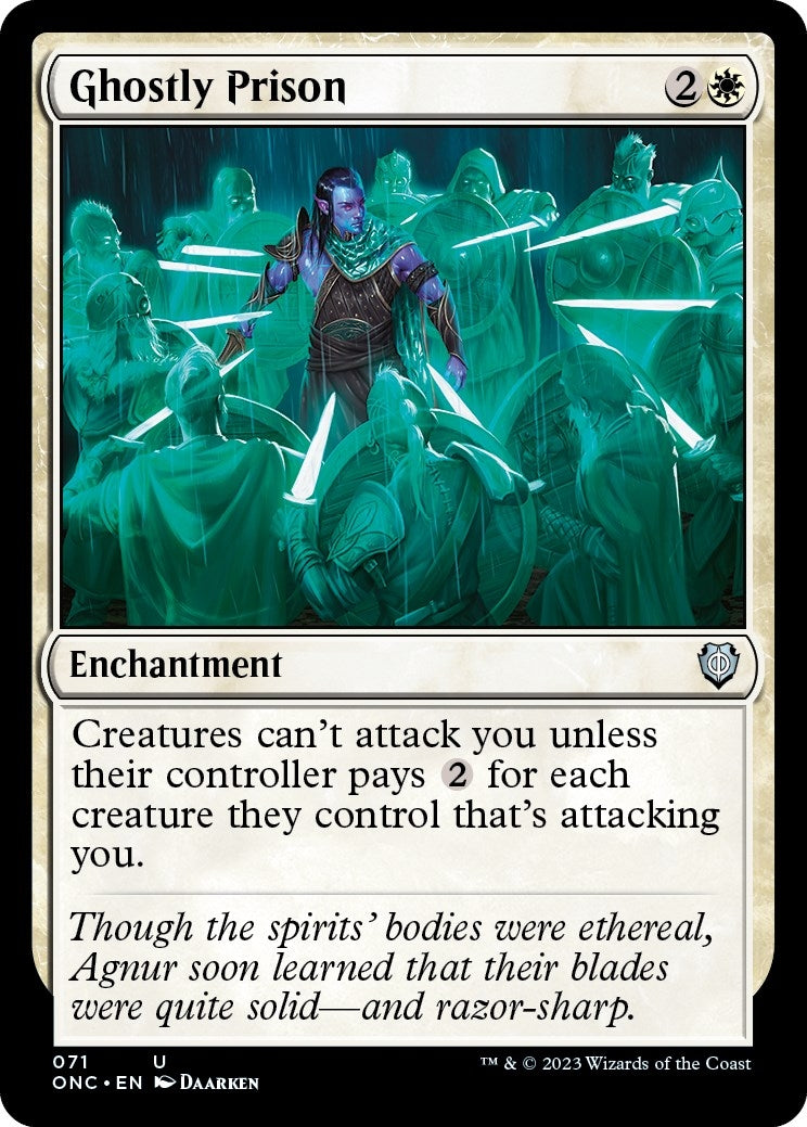 Image for Ghostly Prison (71) - Magic: The Gathering
