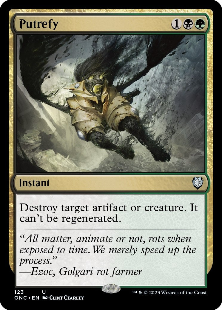 Image for Putrefy (123) - Magic: The Gathering