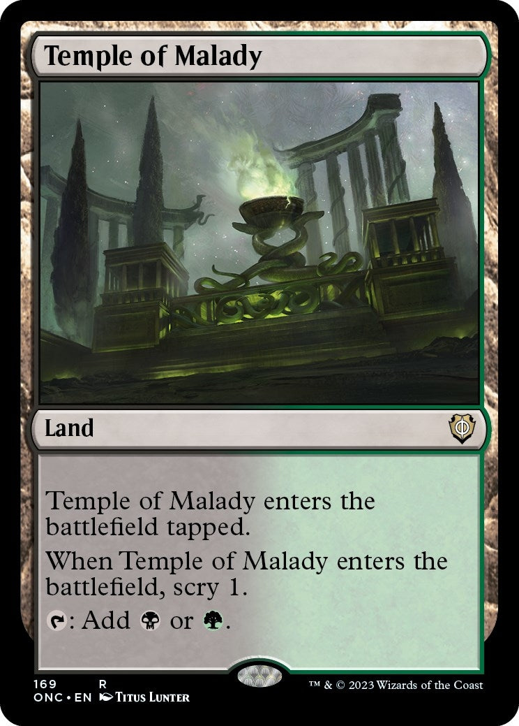Image for Temple of Malady (169) - Magic: The Gathering