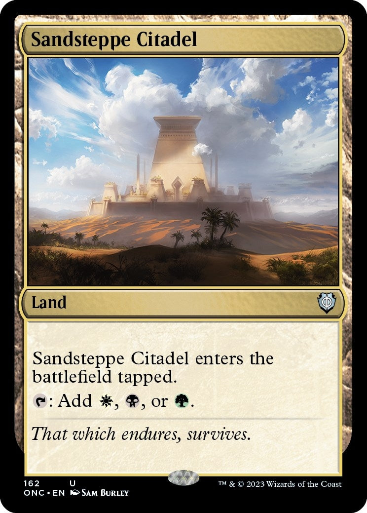 Image for Sandsteppe Citadel (162) - Magic: The Gathering