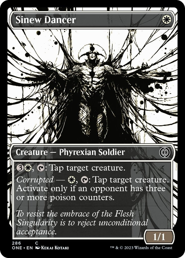 Sinew Dancer (Showcase) (286) (Phyrexia: All Will Be One)