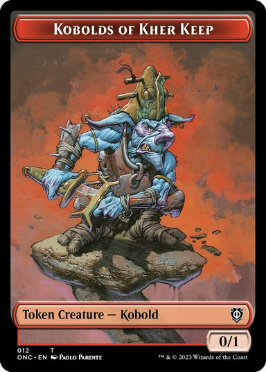 Image for Kobolds of Kher Keep // Dragon Double-Sided Token (12 // 10) - Magic: The Gathering