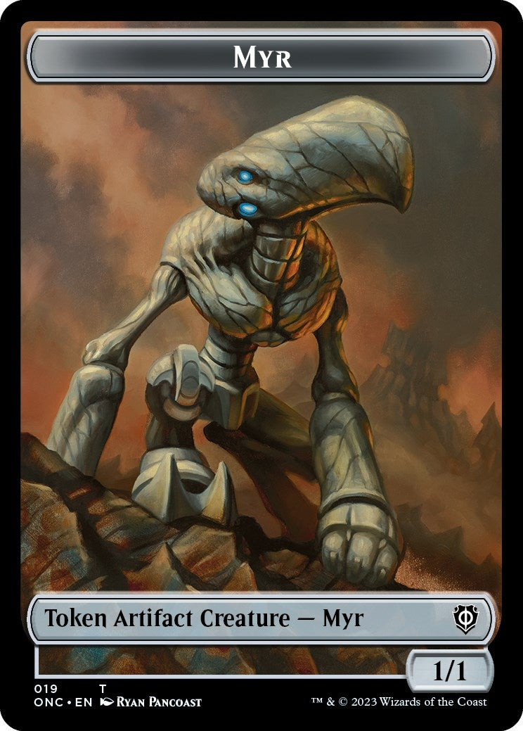 Image for Myr // Thopter Double-Sided Token (19 // 21) - Magic: The Gathering