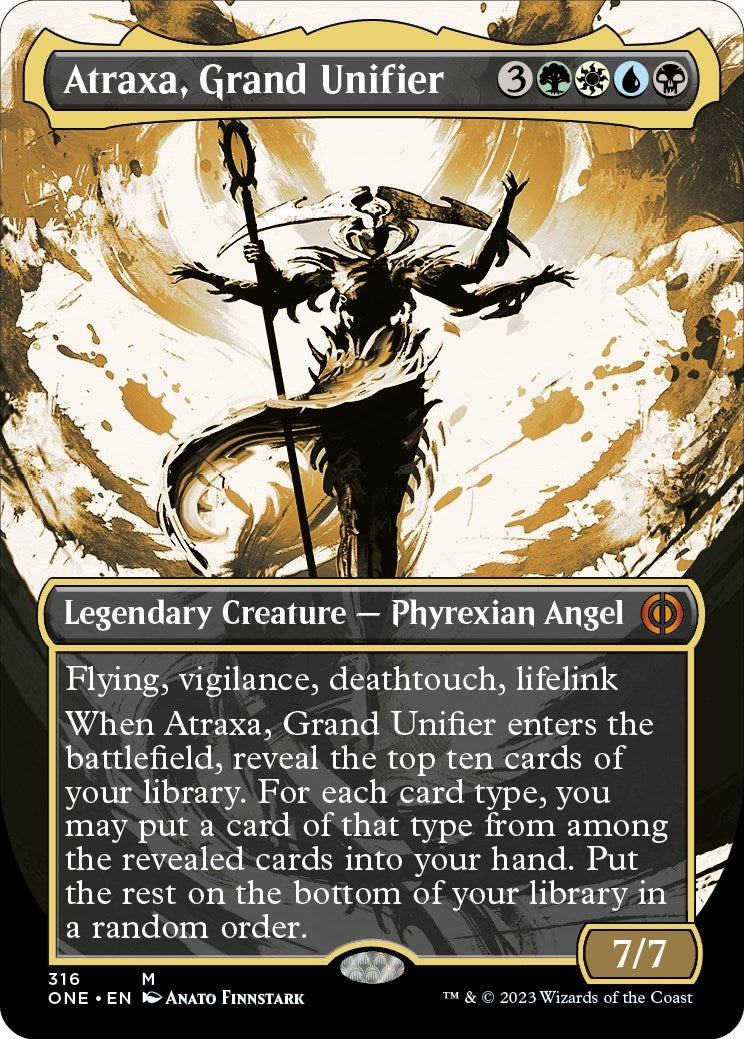 Atraxa, Grand Unifier (Showcase) (316) (Phyrexia: All Will Be One)