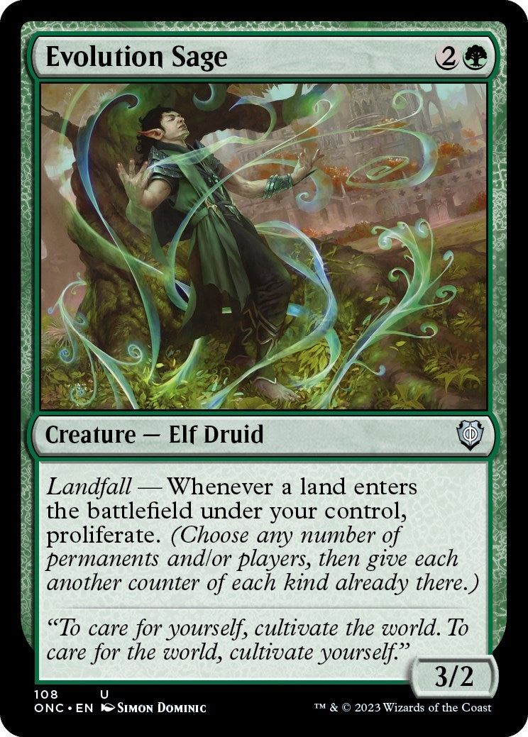 Image for Evolution Sage (108) - Magic: The Gathering