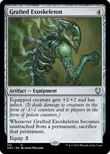 Image for Grafted Exoskeleton (132) - Magic: The Gathering