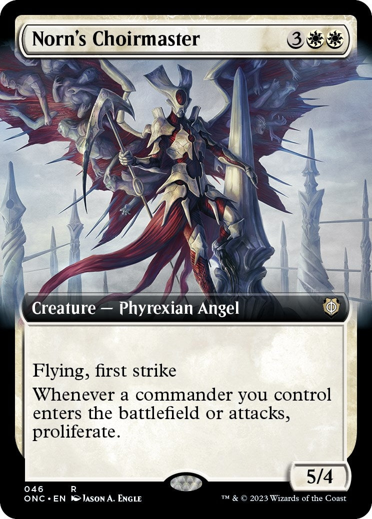 Image for Norn's Choirmaster (Extended Art) (46) - Magic: The Gathering