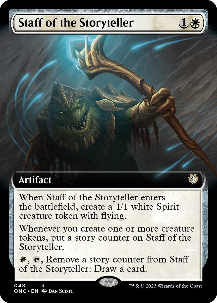 Image for Staff of the Storyteller (Extended Art) (48) - Magic: The Gathering