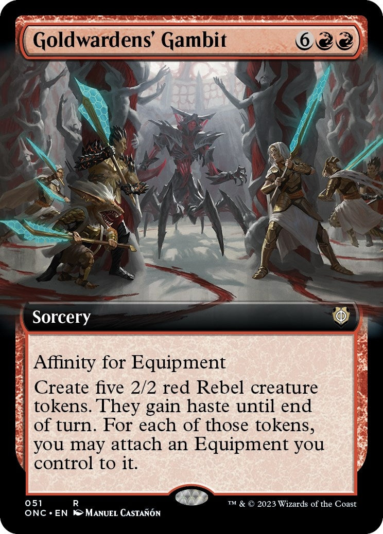 Image for Goldwardens' Gambit (Extended Art) (51) - Magic: The Gathering