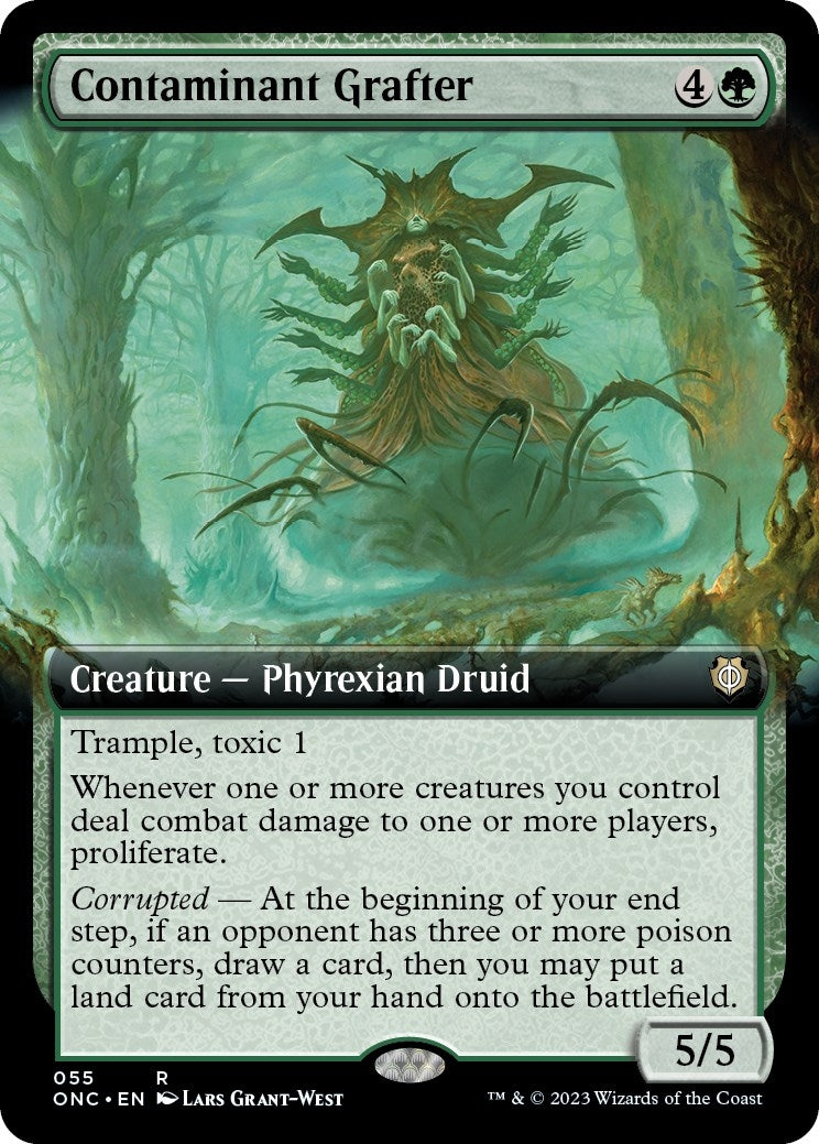 Image for Contaminant Grafter (Extended Art) (55) - Magic: The Gathering