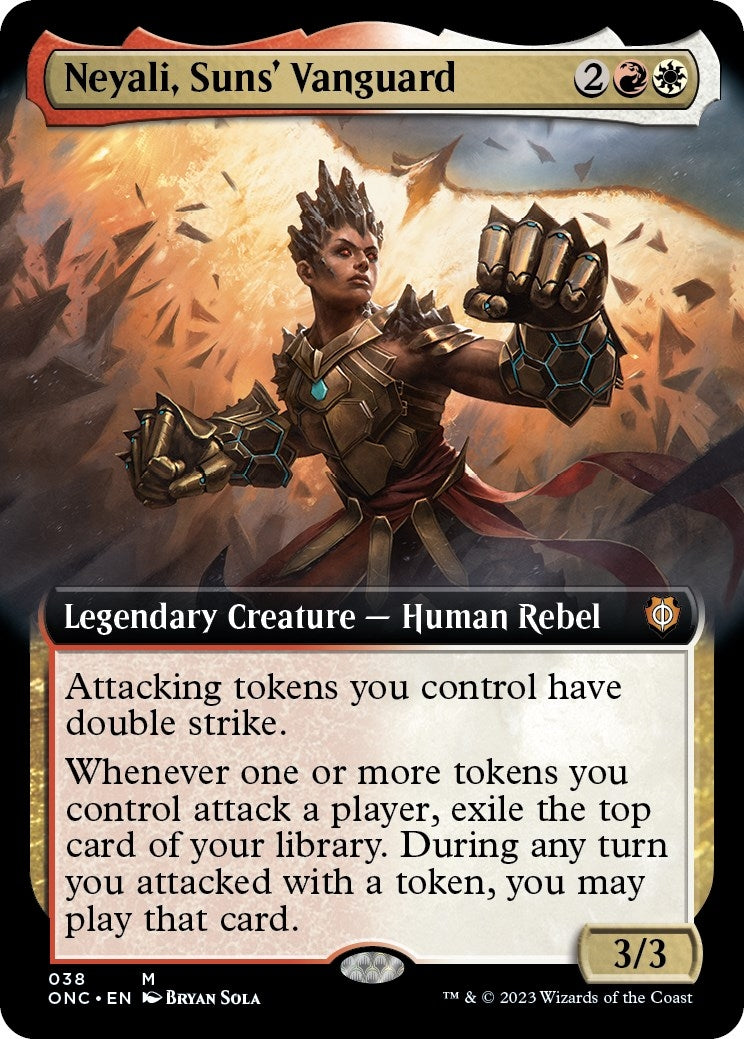 Image for Neyali, Suns' Vanguard (Extended Art) (38) - Magic: The Gathering
