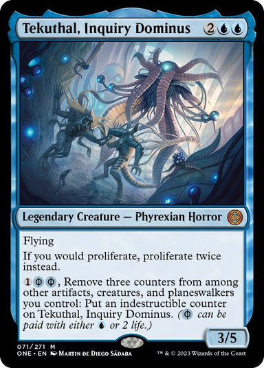 Image for Tekuthal, Inquiry Dominus (71) (Phyrexia: All Will Be One) (ONE) - Magic: The Gathering