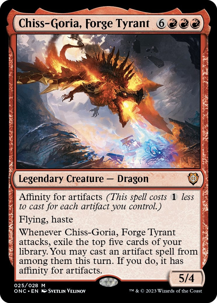 Image for Chiss-Goria, Forge Tyrant (25) - Magic: The Gathering