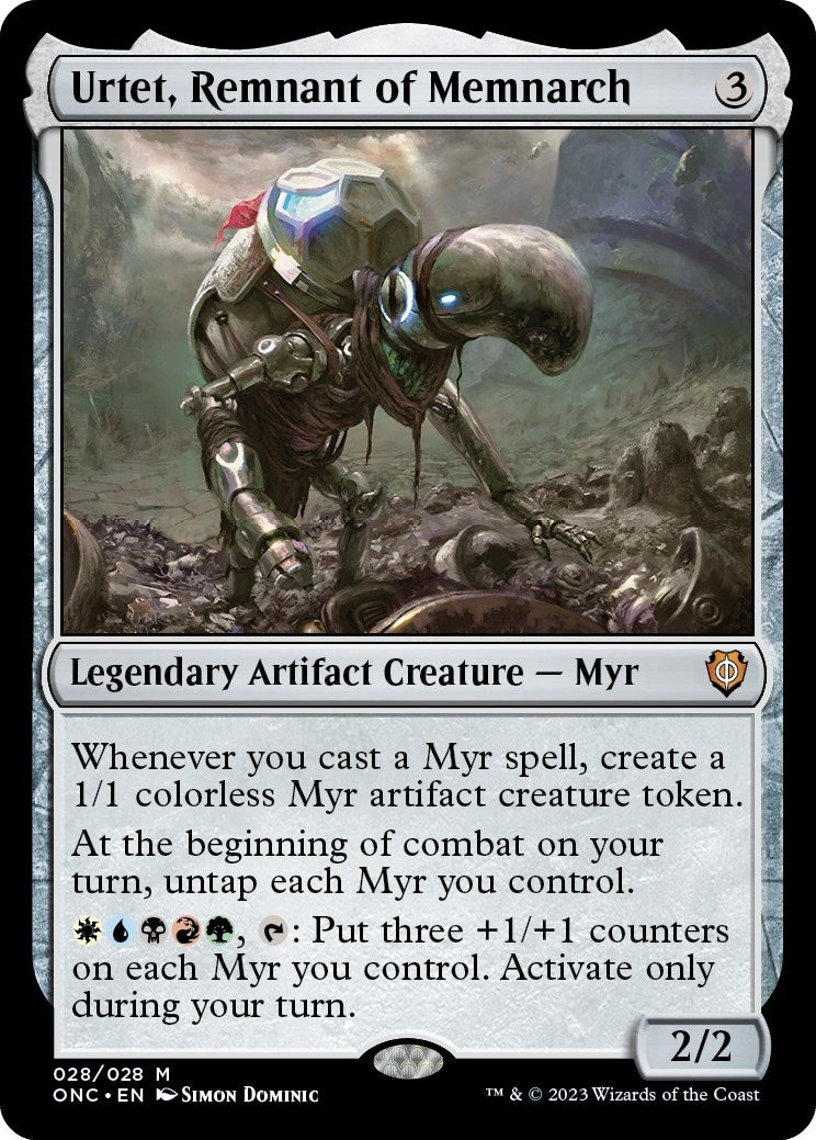 Image for Urtet, Remnant of Memnarch (28) - Magic: The Gathering