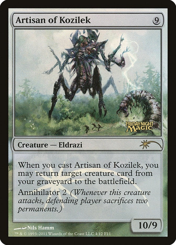 Image for Artisan of Kozilek (4) (FNM Promos) - Magic: The Gathering