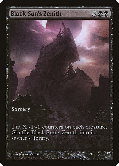 Image for Black Sun's Zenith (68) (Game Day & Store Championship Promos) - Magic: The Gathering