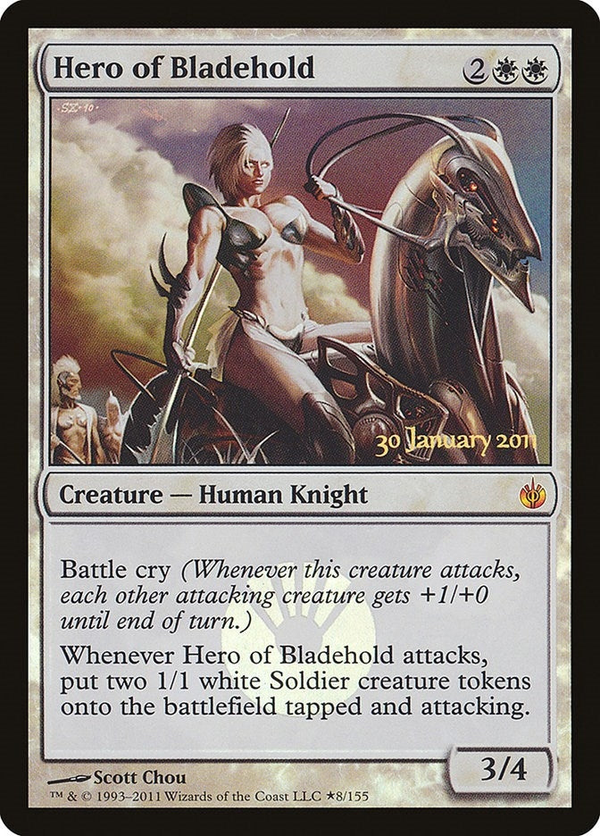 Image for Hero of Bladehold (8) (PRE) - Magic: The Gathering