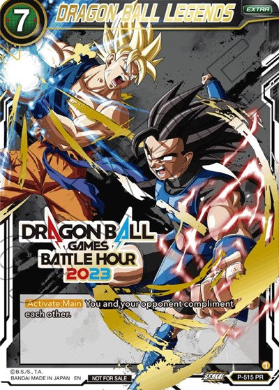 P-515  - DRAGON BALL LEGENDS (Dragon Ball Games Battle Hour 2023 Promo Card Set)