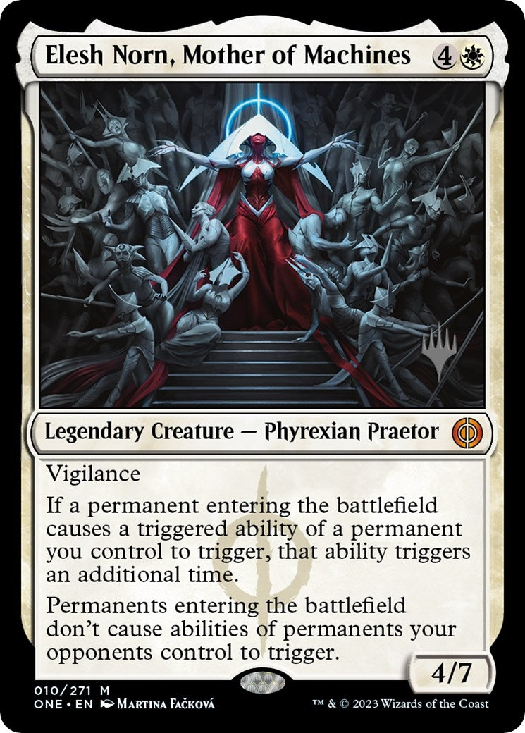 Image for Elesh Norn, Mother of Machines (10) (Promo Pack: Phyrexia: All Will Be One) (PPONE) - Magic: The Gathering