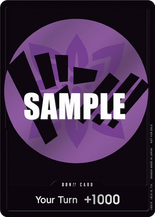 DON!! Card (Purple) (One Piece Promotion Cards)