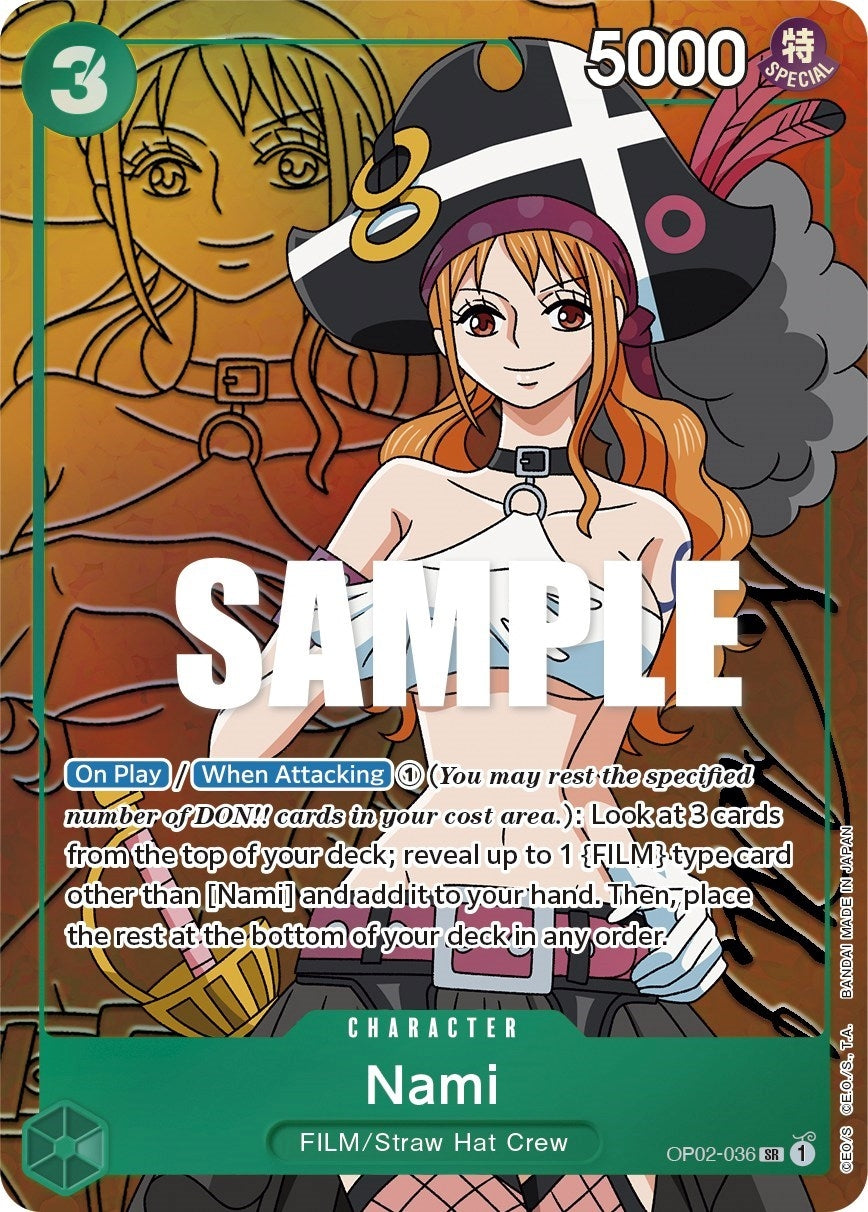 Nami (Alternate Art) (OP02-036) (Paramount War)