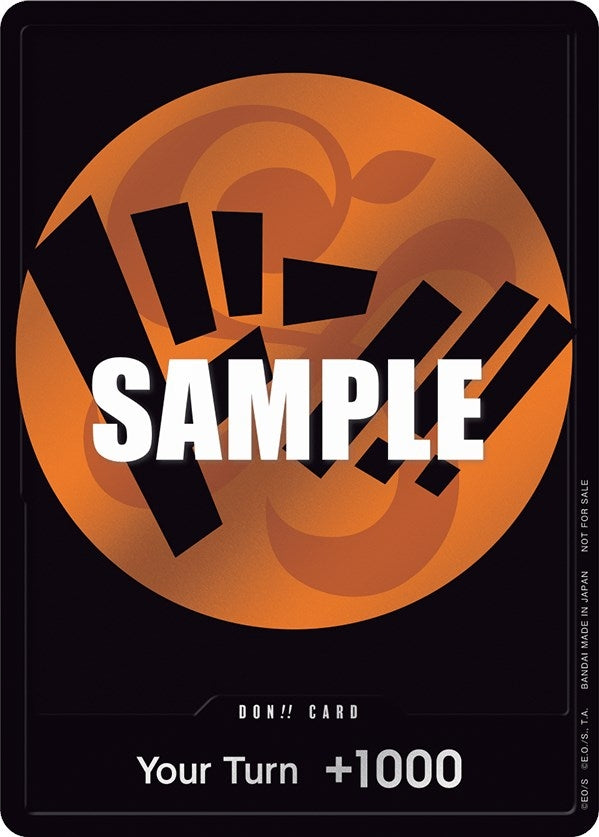 DON!! Card (Orange) (One Piece Promotion Cards)