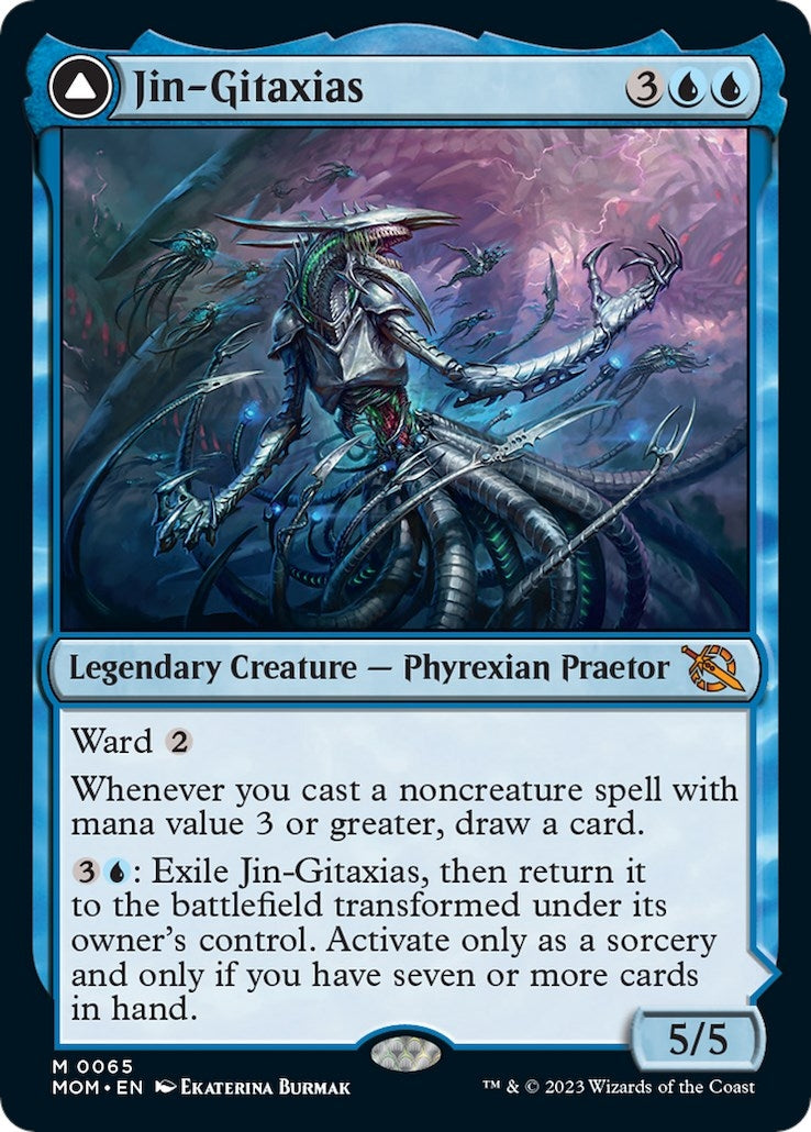 Image for Jin-Gitaxias (65) (March of the Machine) (MOM) - Magic: The Gathering