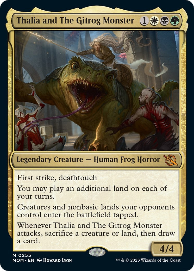 Thalia and The Gitrog Monster (255) (March of the Machine)