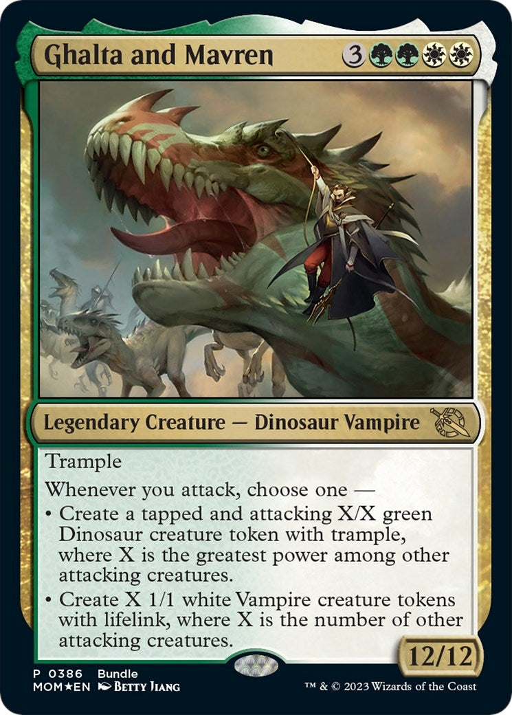 Ghalta and Mavren (MOM Bundle) (386) (Unique and Miscellaneous Promos)