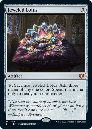 Image for Jeweled Lotus (396) (Commander Masters) - Magic: The Gathering