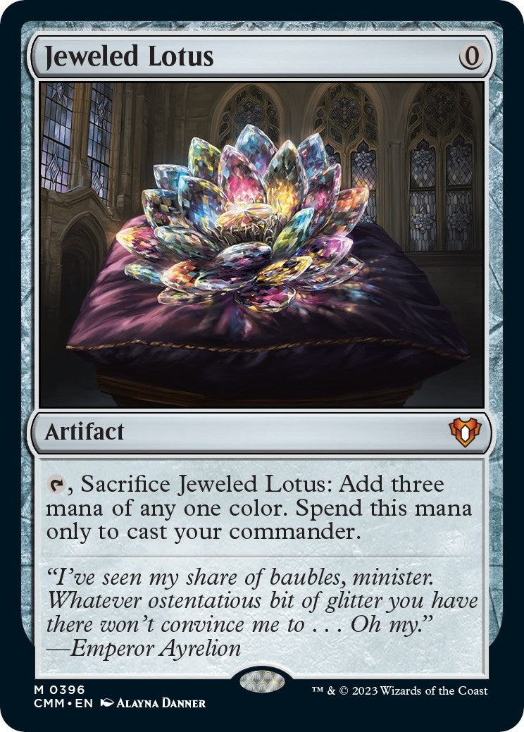 Image for Jeweled Lotus (396) (Commander Masters) - Magic: The Gathering
