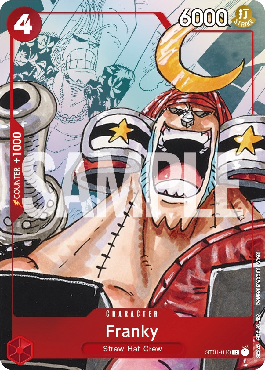 Franky - ST01-010 (Alternate Art) (ST01-010) (One Piece Promotion Cards)