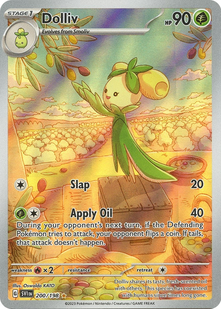 Image for Dolliv (200/198) (SV01: Scarlet & Violet Base Set) - Pokemon