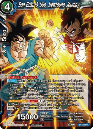 Son Goku & Uub, Newfound Journey  - P-483