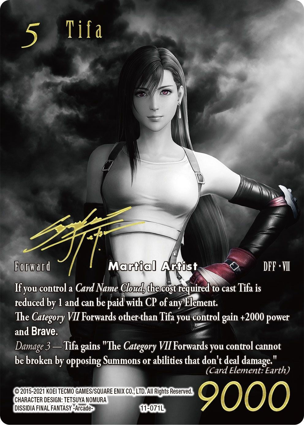 Image for Tifa (Noir Promo) (11-071L) (FF: Promo Cards) (PR) - Final Fantasy TCG