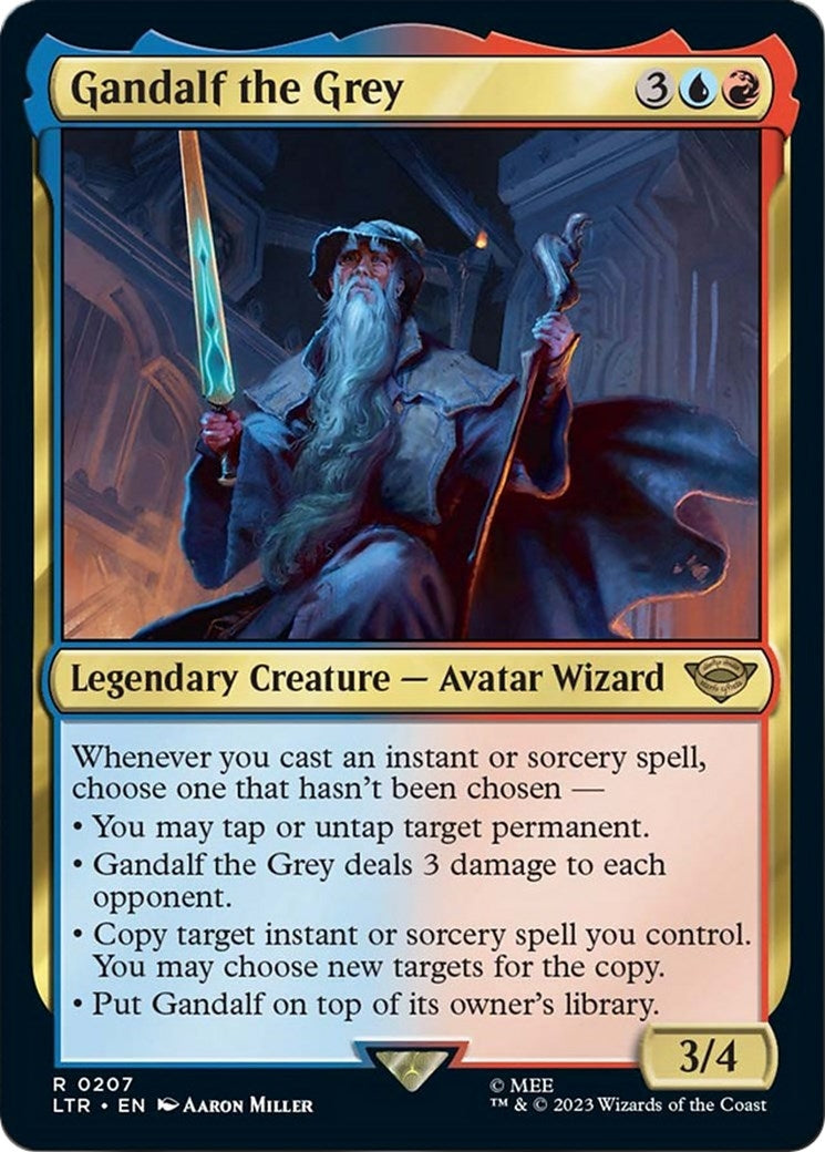 Image for Gandalf the Grey (207) (LTR) - Magic: The Gathering